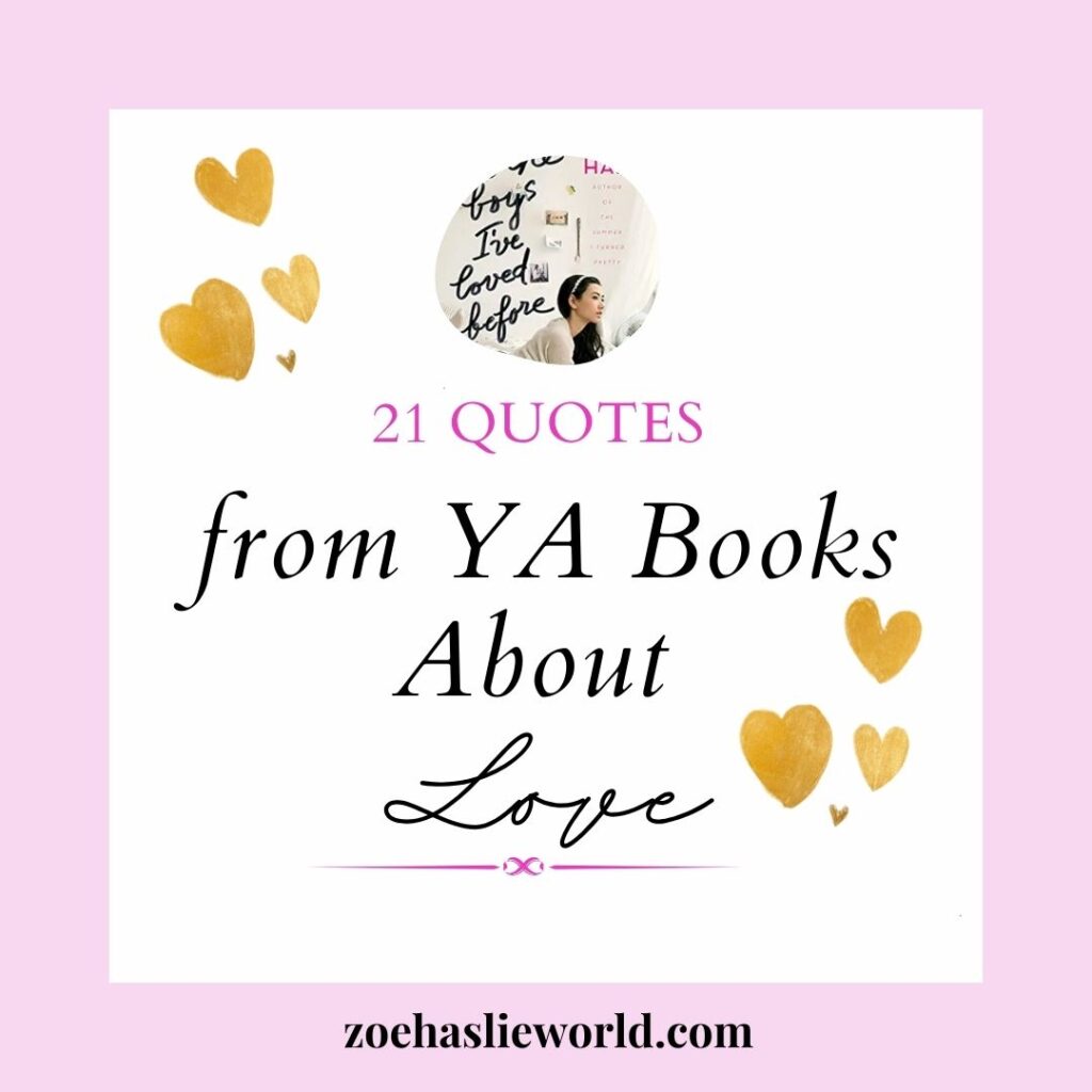 21 Quotes from YA Books About Love