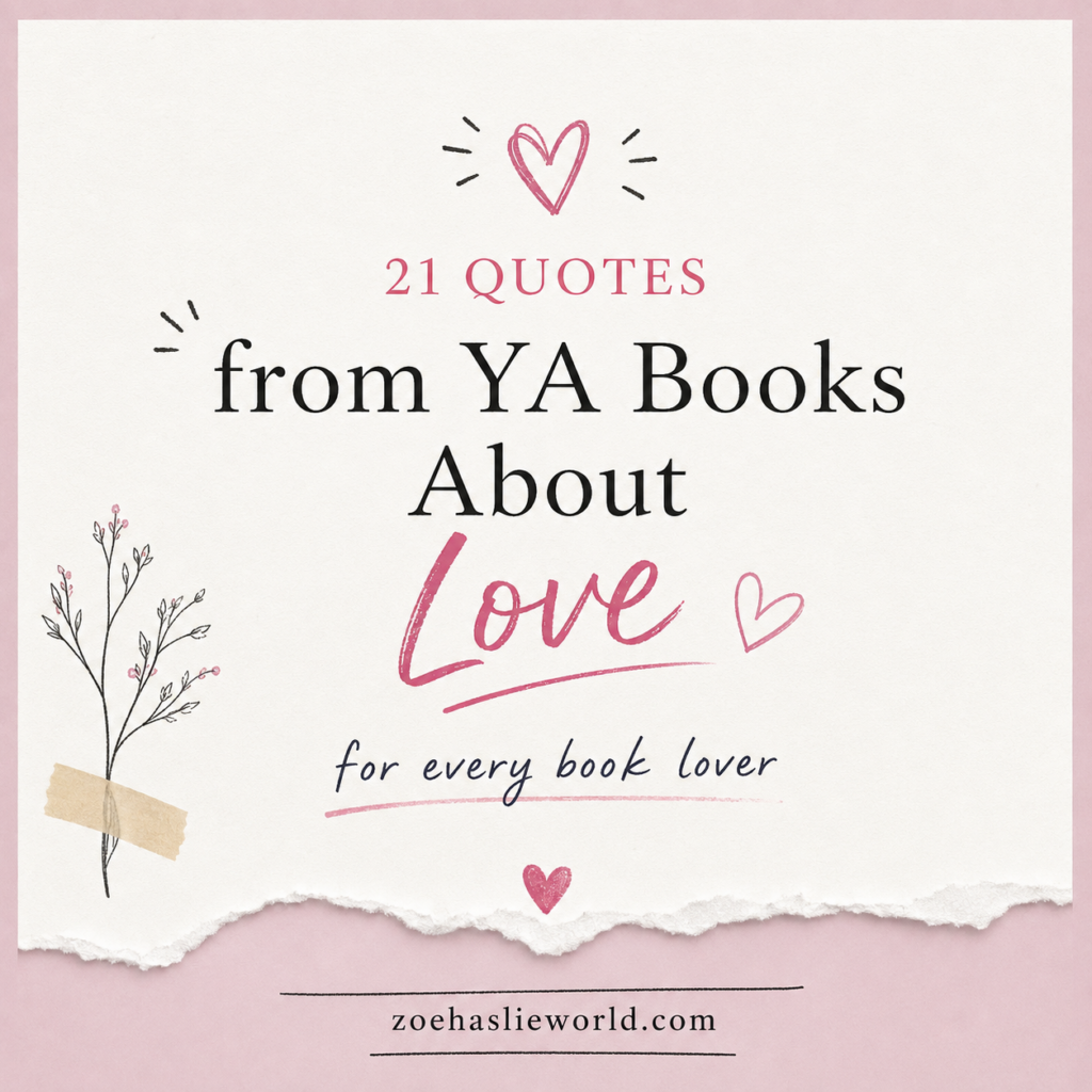 21 Quotes from YA Books About Love