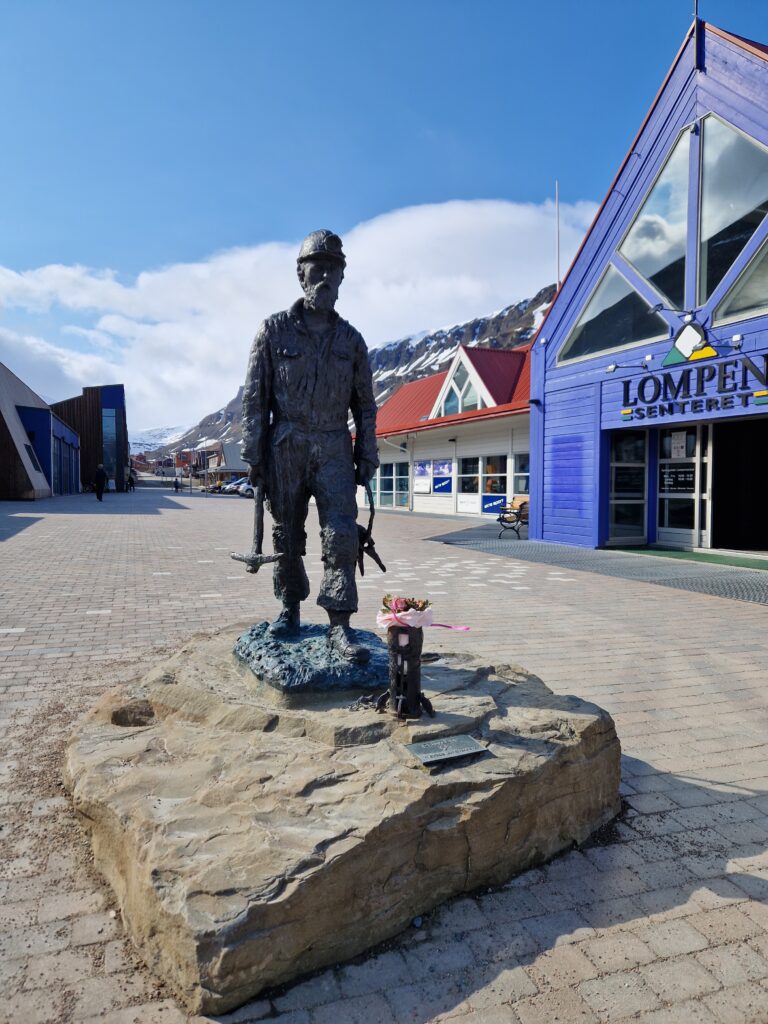 The Miner Statue