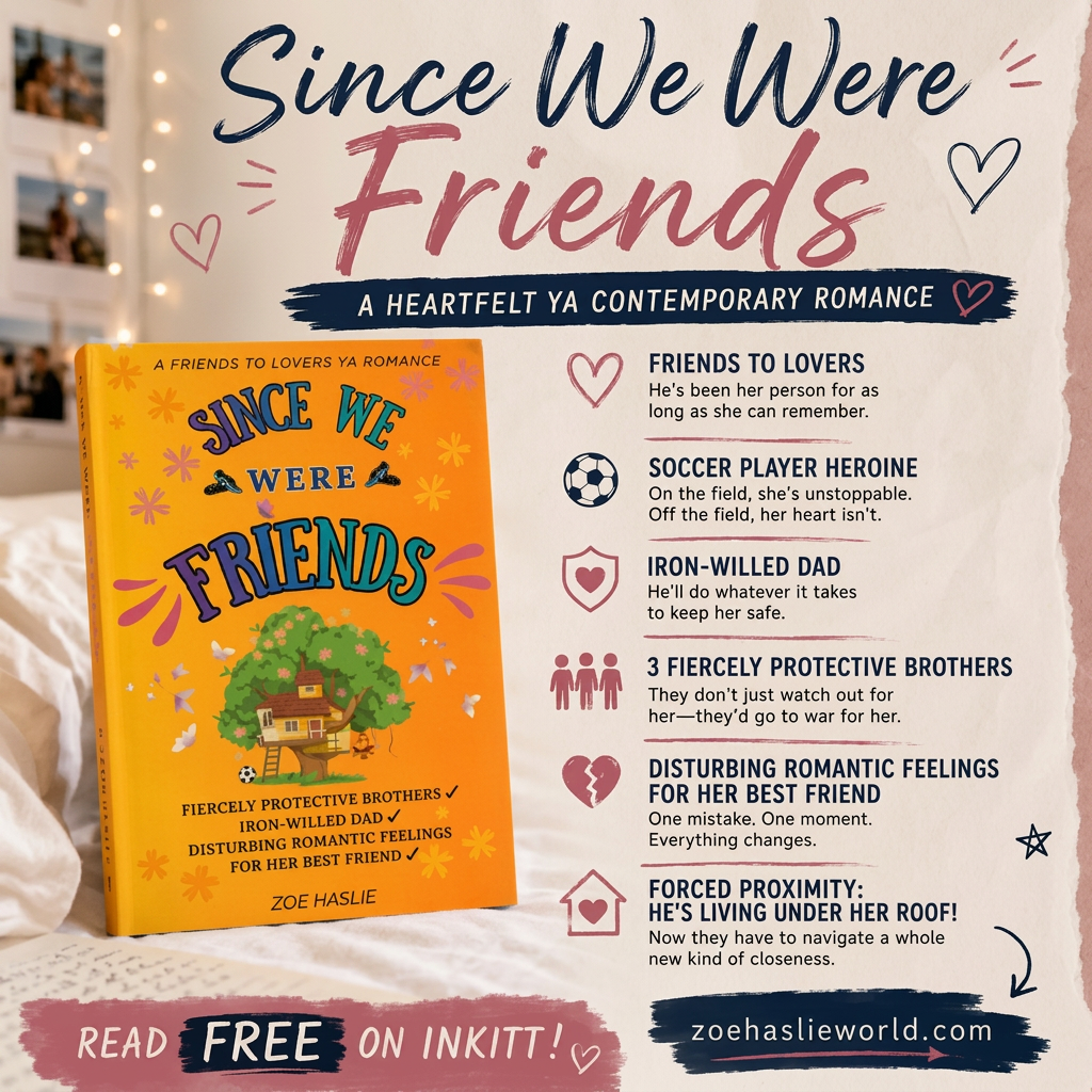 Since We Were Friends Cover Since We Were Friends - YA Friends to Lovers & Forced Proximity Romance