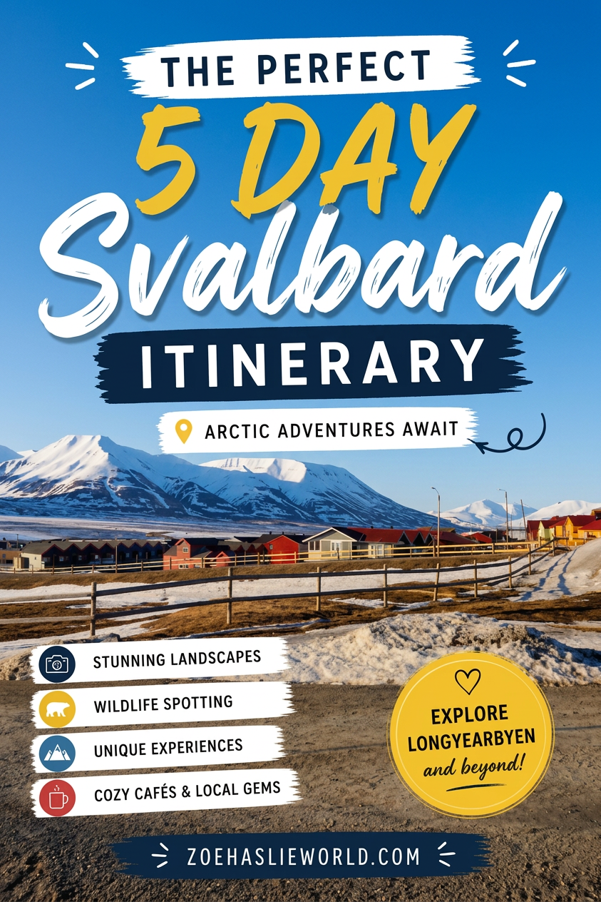 Best 5 Day Itinierary in Svalbard ii The Perrect 5 Day Svalbard Itinerary for First Time Visitors