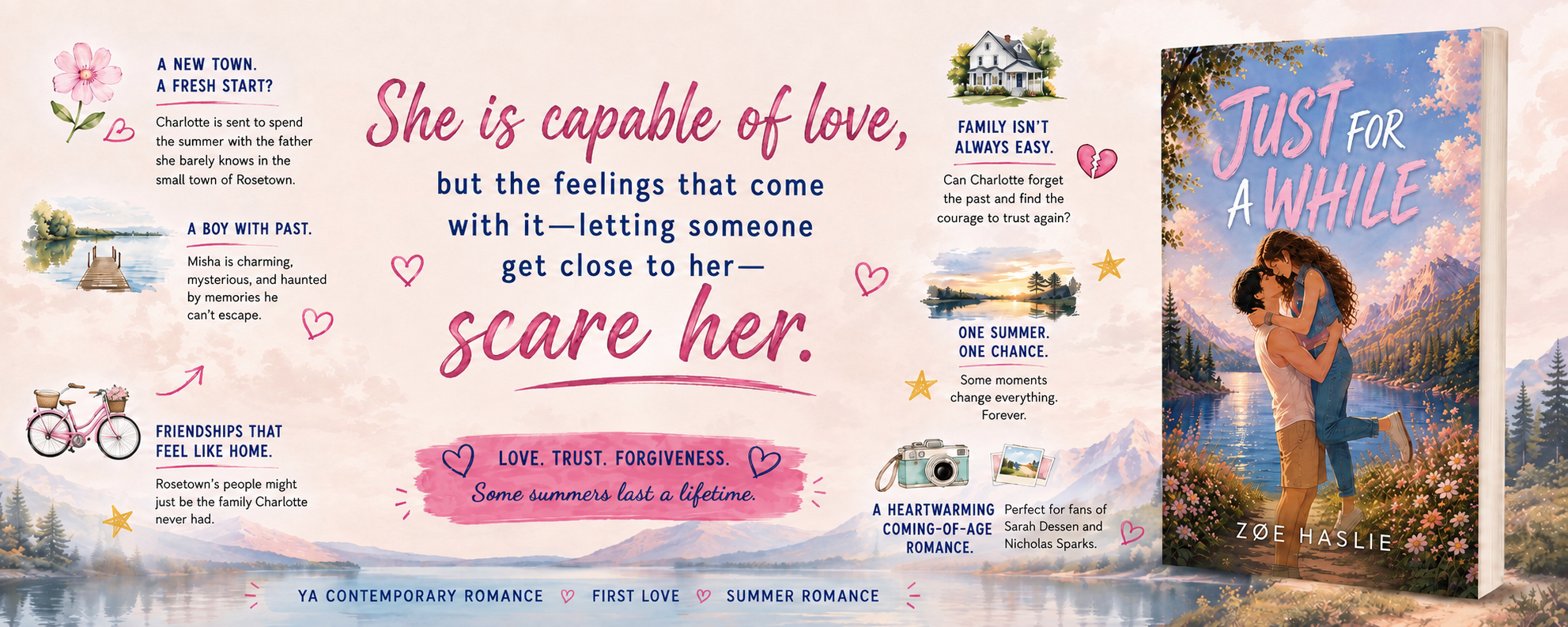 She is capable of love, but the feelings that come with it -letting someone get close to her- scare her.