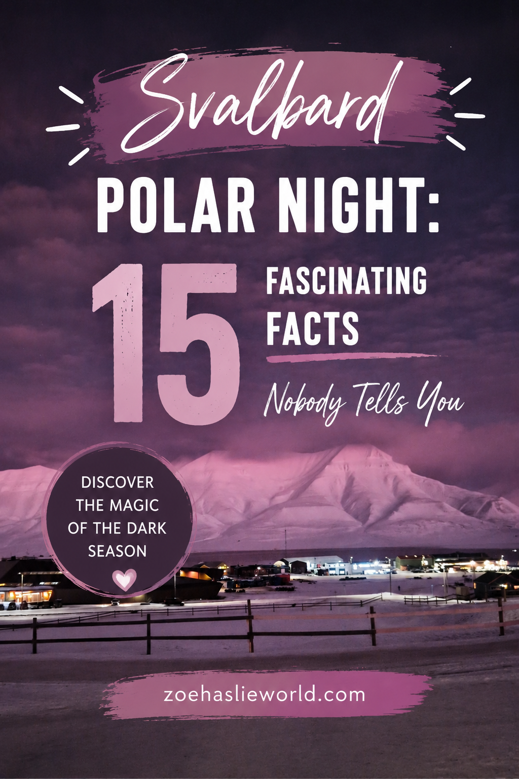 Svalbard Polar Night - 15 Fascinating Facts Nobody Tells You Pin