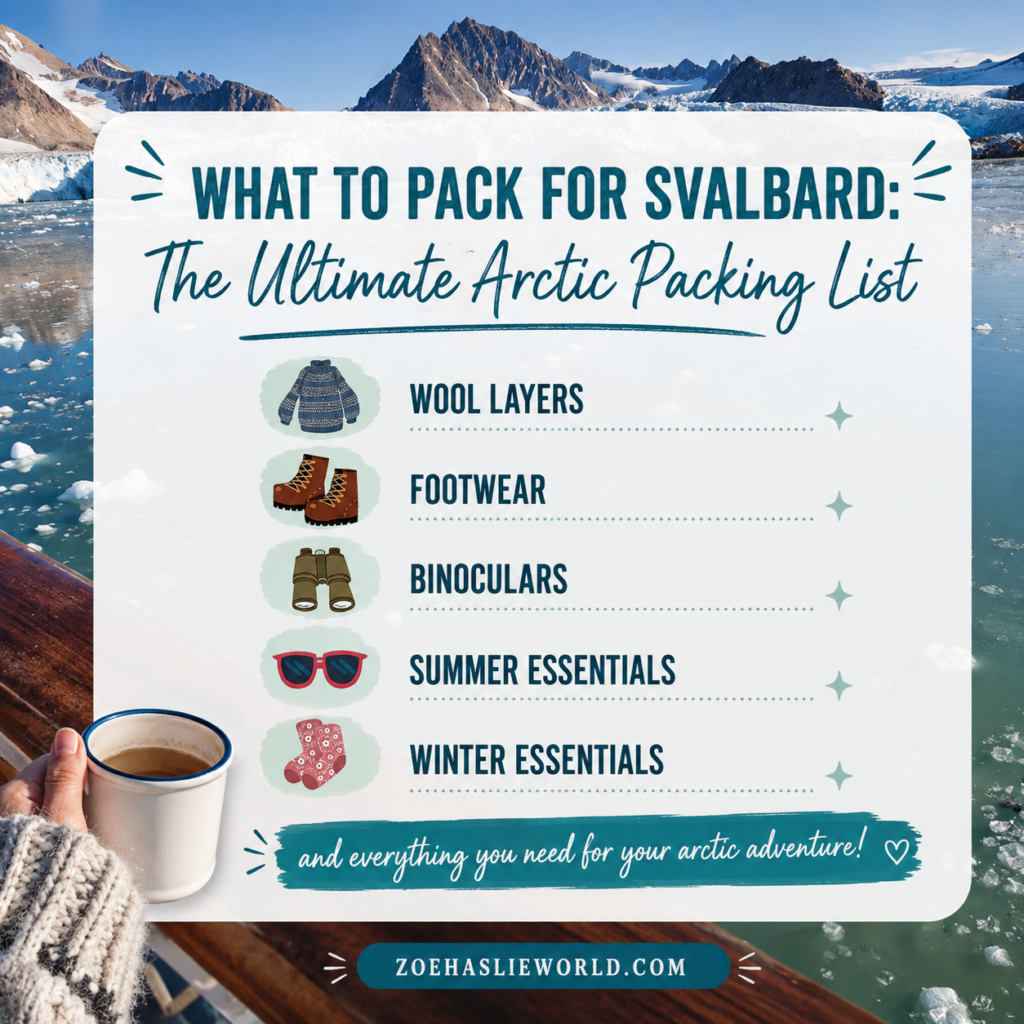 What to Pack for Svalbard: The Ultimate Arctic Packing List