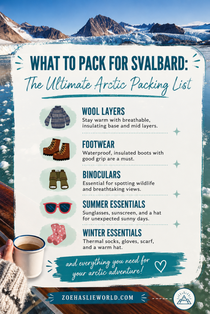 What to Pack for Svalbard: The Ultimate Arctic Packing List