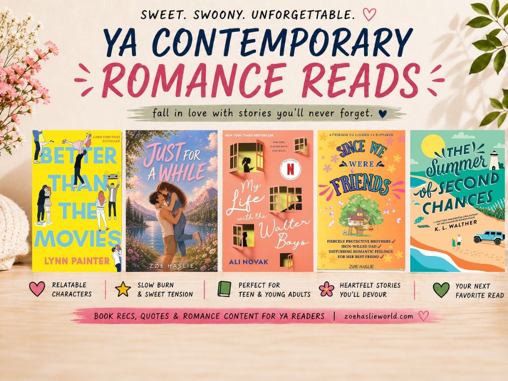 YA Contemporary Romance Reads