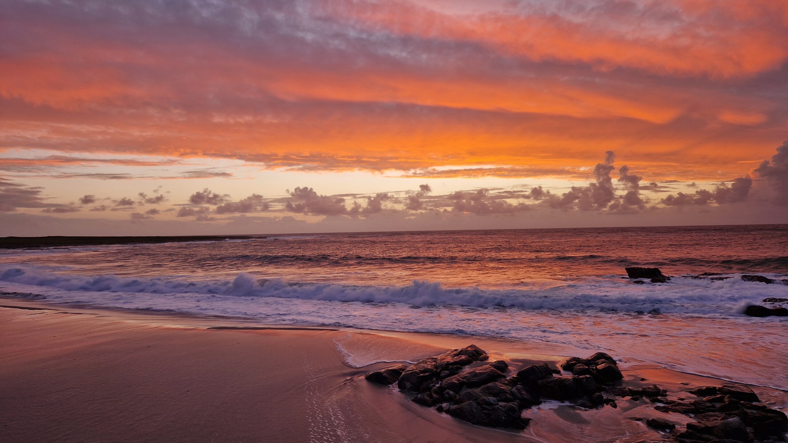 Sunset at Tangasdale Beach