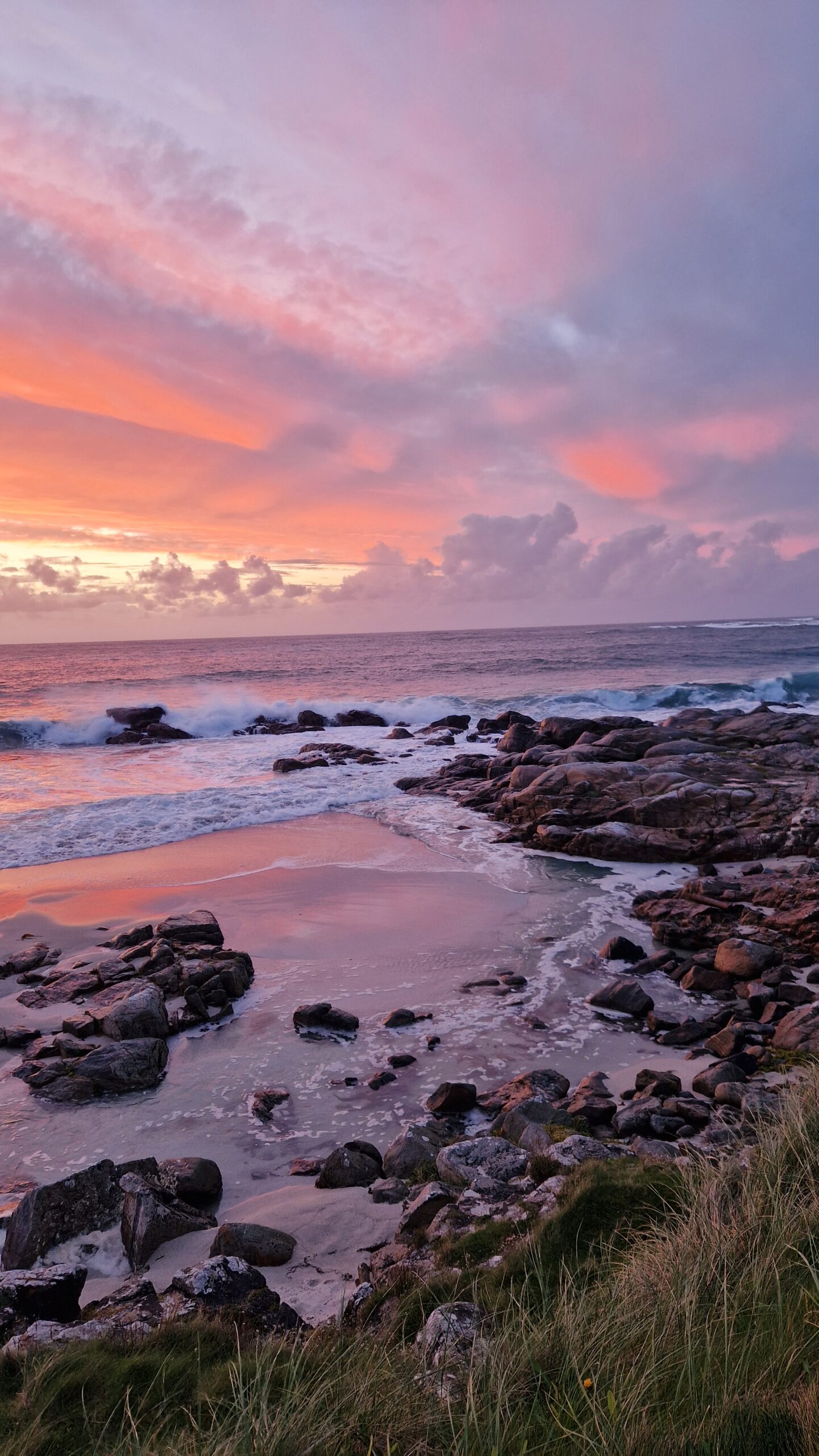 Sunset at Tangasdale Beach