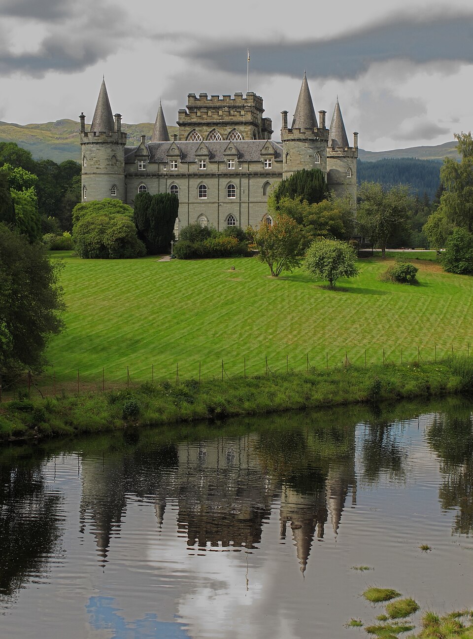 Inveraray Castle in Argyll and Bute, Scotland