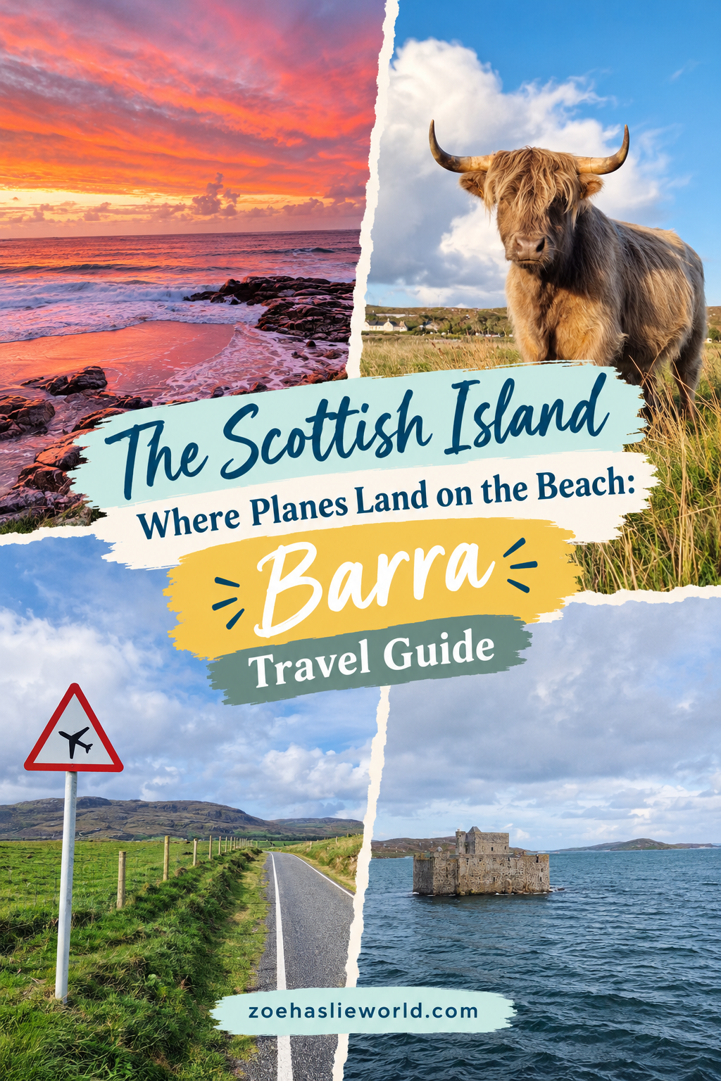 The Scottish Island Where Planes Land on the Beach Barra Travel Guide