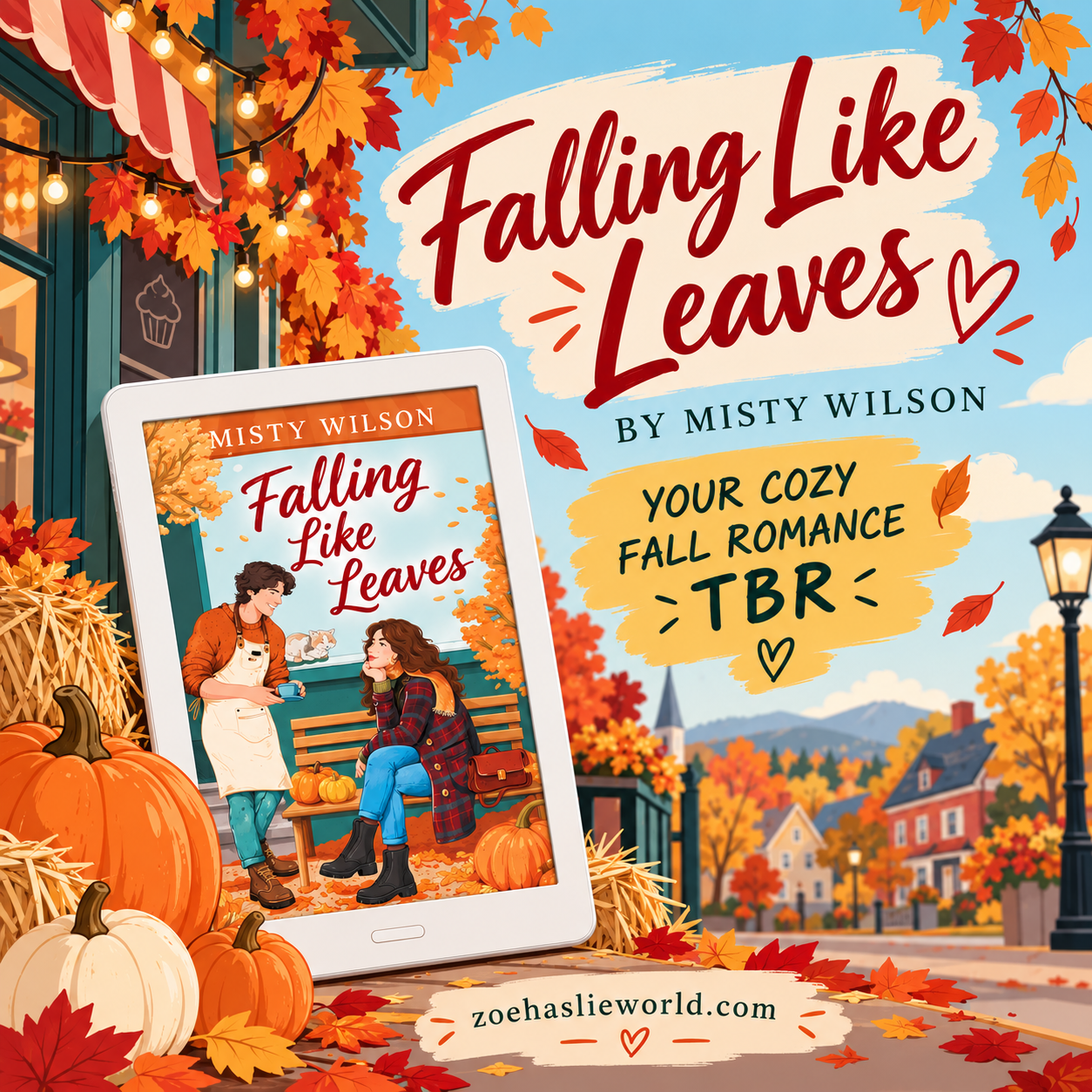 Falling Like Leaves by Misty Wilson: Your Cozy Fall Romance TBR