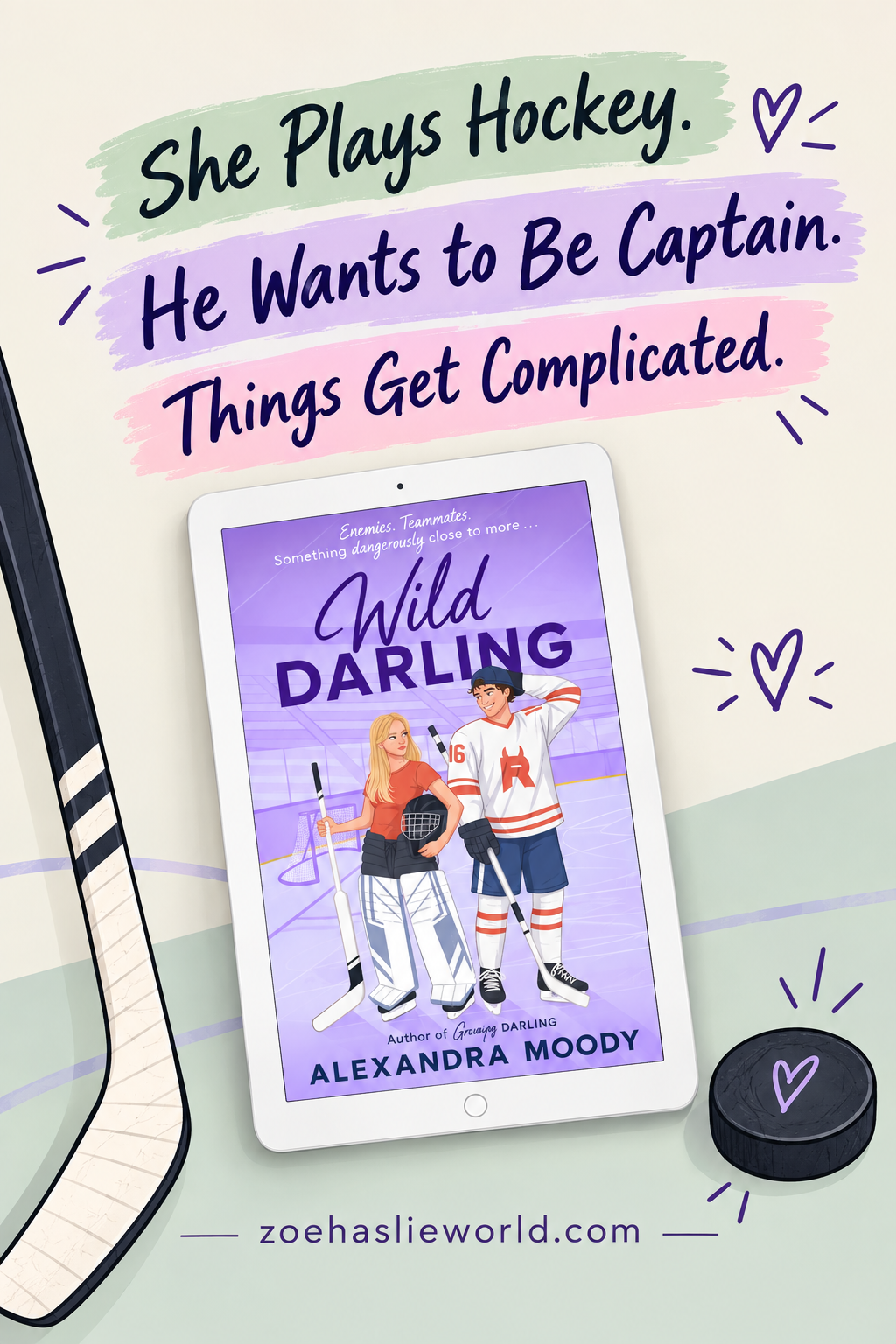 She Plays Hockey. He Wants to Be Captain. Things Get Complicated.