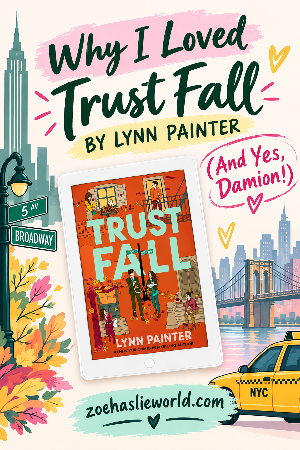 Why I Loved Trust Fall by Lynn Painter (And Yes, Damion!)